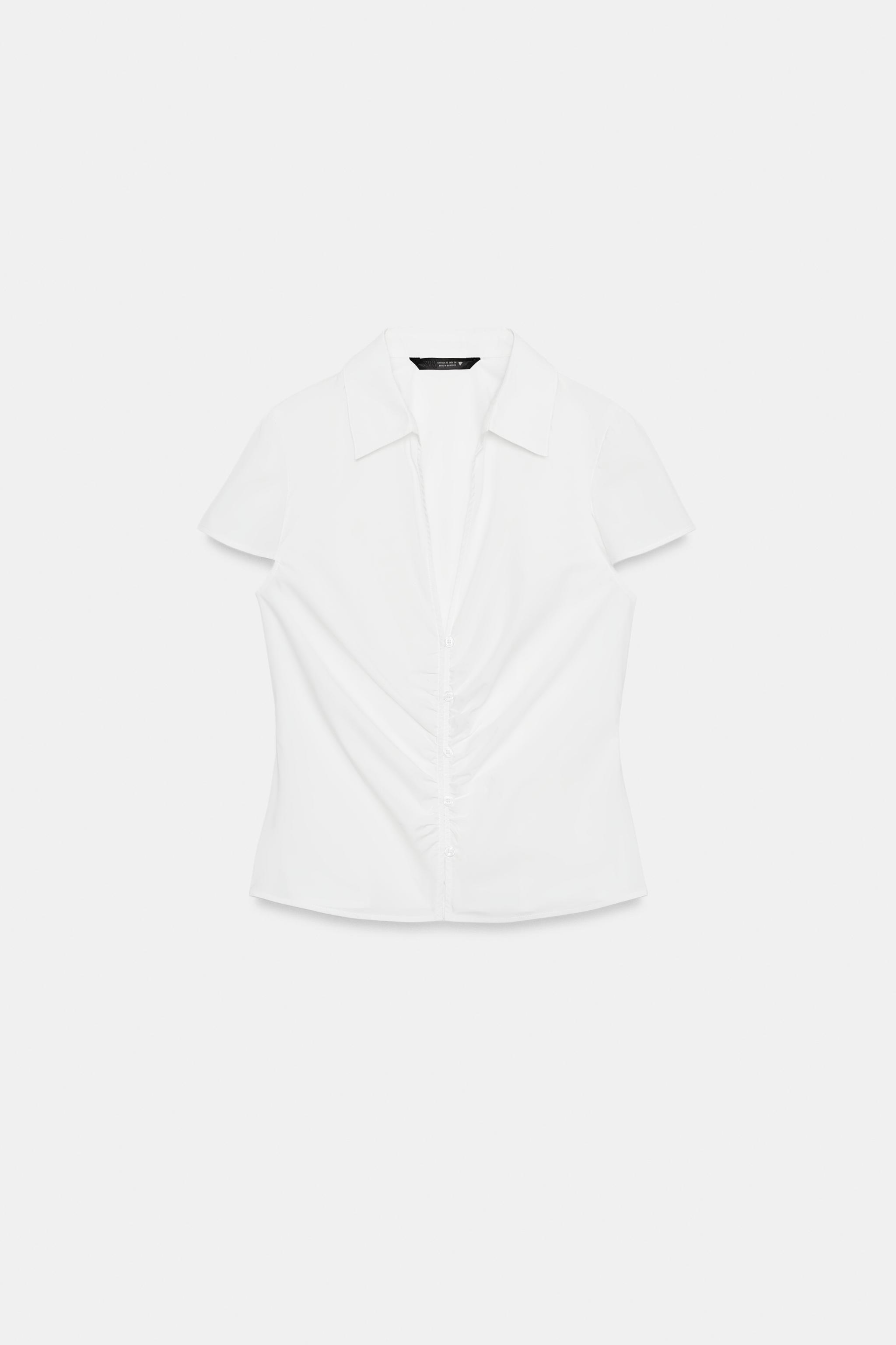 CHEMISE CINTREE FRONCEE